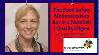 The Food Safety Modernization Act in a Nutshell | Quality Digest