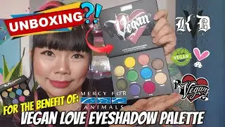 Unboxing | KVD Vegan Beauty | Love Eyeshadow Palette I Vegan & Cruelty-Free Makeup
