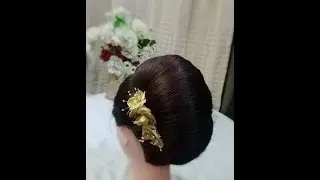 Easy French Roll Hair Style-Hair Style For Party & Wedding