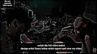 Best tattoo artist and tattoo masala #tattoo #tattooartist