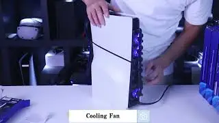 🔥 Ultimate Cool Down: PS5 Slim Cooling Fan Unleashed! 🌬️ | Elevate Your Gaming Experience! 🎮❄️