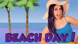 Beach Day Game for Kids on Tea Time with Tayla!