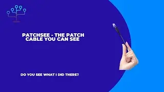 PatchSee Cables - For when your patching needs to be easily traced