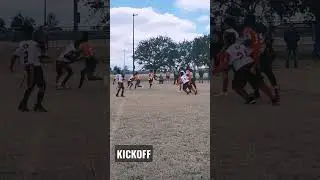 KICKOFF 🏈  #kick #catch #flag #football #ward3
