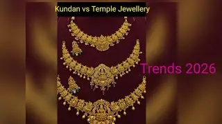  Heavy Bridal & Semi-Bridal Necklaces South Indian Style Temple Jewelry collection 2026 Antique Gold