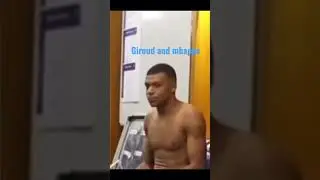 Giroud and mbappe