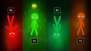 Random Stickman Party MINIGAMES Tournament - Stick Party 234 Gameplay Part 96