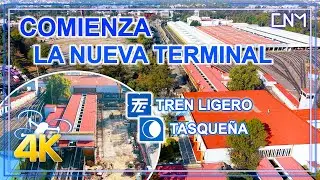 Primeros trabajos de la nueva terminal Taxqueña, comienza su construcción, diciembre 2025