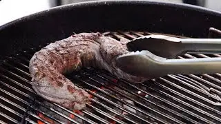 Grilla fläskfilé på vanlig kolgrill - så får man den riktigt saftig och god