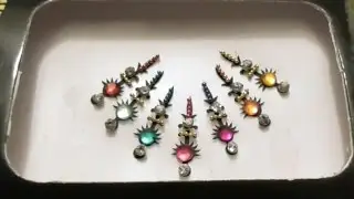 Indian Bindi Collection ASMR *whisper* Show and Tell.