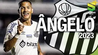 &Acirc;ngelo Gabriel 2023 - Dribles, Passes & Gols - Santos | HD