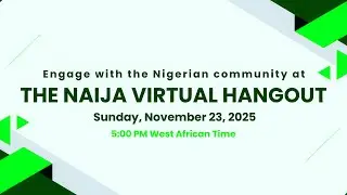 Community Spotlight - The Naija Virtual Hangout #nigeria #livestream #localguides #shortslive