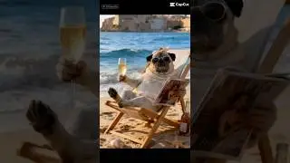 Kev the pug on holiday #pug #speakpug #mypug #pugnation #pugpals #cutepug #cutedog #cutepets #cute