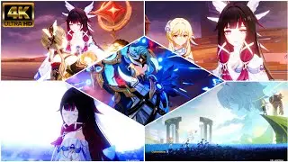 Nod-Krai : Columbina moon sister  Story - Cutscenes | Genshin Impact - 4k 60FPS