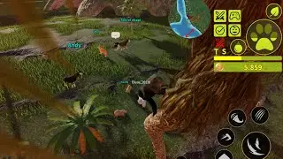 Playing as the new gorilla (not full showcase) JUNGLE LIFE|ROBLOX