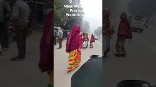 Magh Mela 2026 Prayagraj #ai #travel #train #foryou #cooking #food #trending