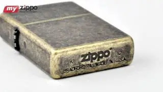 Зажигалка Zippo Antique Brass 201FB