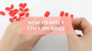 MUSE & Co 36 Stick On Nails - How to Apply Tutorial