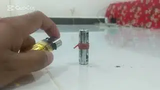 Burn Battery To Make It Spin