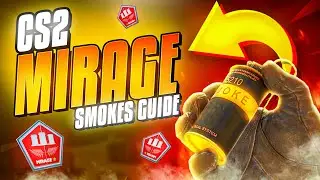 HOW TO THROW A PERFECT SMOKE 🔥 (CS2 Mirage Guide)