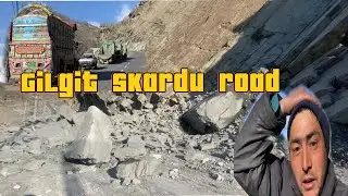 Gilgit to skardu road||block area🤭||video 20/224.