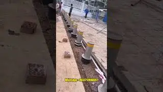 Bewell Factory Price Electric Hydraulic Parking System Automatic&nbsp;Rising&nbsp;Bollards#RisingBollards