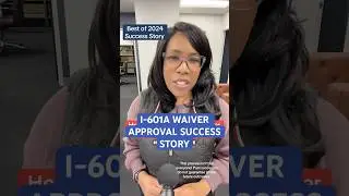 Our Client got APPROVED for the I-601A Waiver