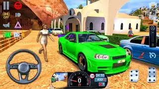 Driving School Sim #46 Santorini Levels 4-5! Car Games Android gameplay