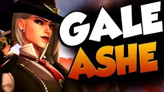 GALE TOP 63 ASHE GAMEPLAY - 41 ELIMS! [ OVERWATCH SEASON 24 TOP 500 ]