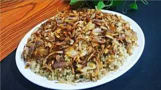 تحضير مجدرة بالارز على الطريقة الاصلية