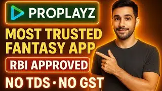 ProPlayz RBI Approved Fantasy App | Most Trusted | No TDS No GST| ProPlayz Fantasy App Real or Fake?