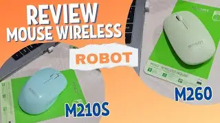 REVIEW : Mouse Robot M210S Silent dan M260. Nyoba Mouse Alternatif selain Logitech