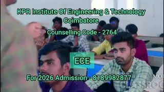 KPRIET Coimbatore 2026 Admission | BE BTech#KPRIET #Engineering2026 #BE #BTech #Coimbatore
