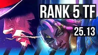 TWISTED FATE vs EKKO (MID) | Rank 5 TF, 5/3/13 | VN Challenger | 25.13