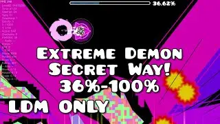 New Method: [Secret Way] SIGSEGV by Sminx (Extreme Demon) | Geometry Dash