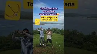 Chapora Fort Goa with vagator , morjim and turtle beach ⛱️  #macdvlogs #exclusive #2025 #dekhlo