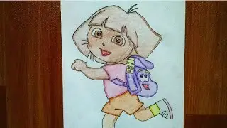 Let's Colour 'Dora' With Alpha