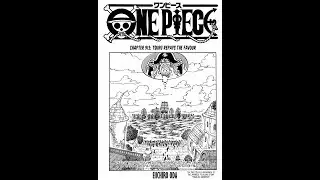 One piece video commento capitolo 913:Tsuru ripaga il favore.