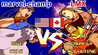 Marvel Super Heroes Vs. Street Fighter - marvel-champ vs LMX FT5
