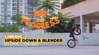 Ride and Progress - Linking Upside Down Megaspin Pedalling and Blender in one combo