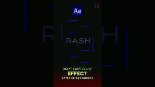 Glow Up Your Videos: Easy After Effects Glow Effect Tutorial #shorts