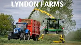 John Deere 8600i Grass Silage - Lyndon Farms
