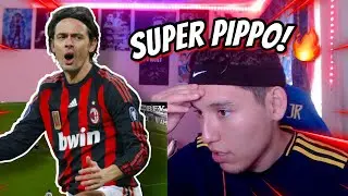 *REACTION* Filippo Inzaghi, Super Pippo [Best Goals]🔥