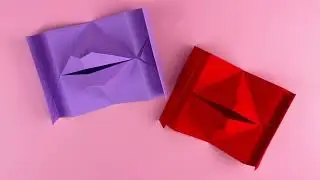 💋😂 How to Make Fun Moving Lips Origami!