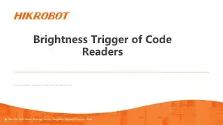 Machine Vision/Brightness Trigger of Code Readers/MV Tech