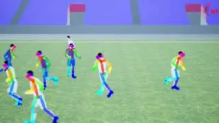 Sport Vision - Crowd detection and football player triangulation
