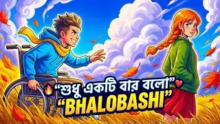 Shudhu Ekbar Bhalobashi | Heart Touching Kobita | Ghibli Style Poetry Video