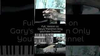 Theremin Impro BEYOND THE VEIL on Etherwave Plus with ESPE01 and Omnisphere II #youtubeshorts