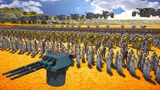 Russian 203mm Turret, Voltron Drone & John Wick vs 3.2 Million Alien & Giant Gork !! UEBS 2