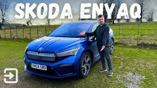 &Scaron;koda Enyaq 85x SportLine Plus 2025 Review | Efficient EV SUV